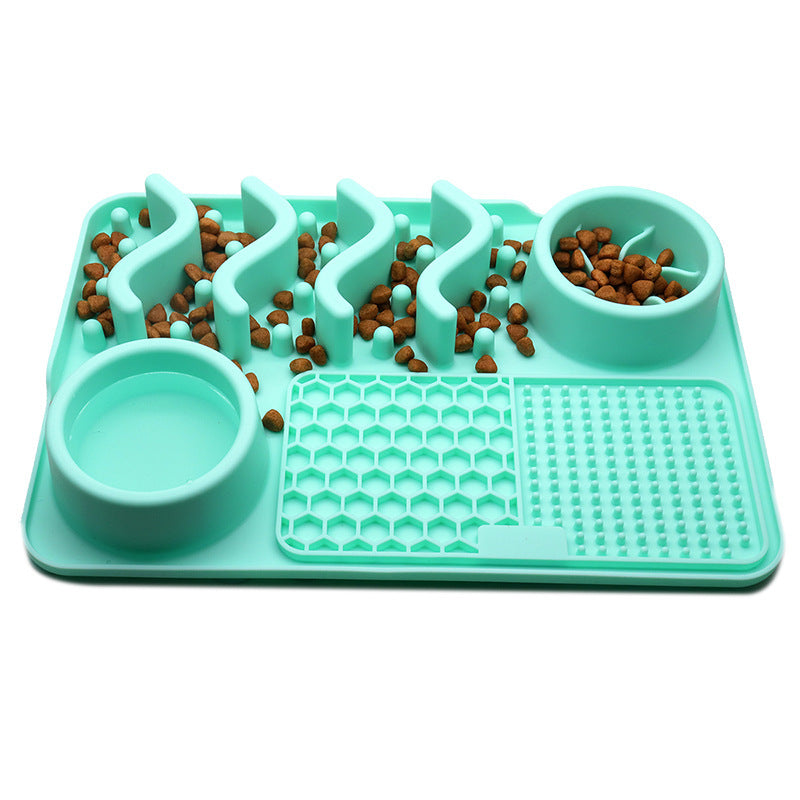 Silicone Licking Mat – Engaging & Multifunctional Dog Food Bowl