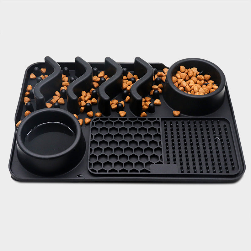 Silicone Licking Mat – Engaging & Multifunctional Dog Food Bowl