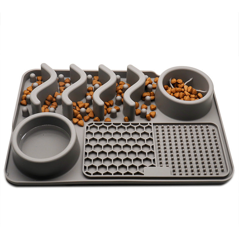 Silicone Licking Mat – Engaging & Multifunctional Dog Food Bowl