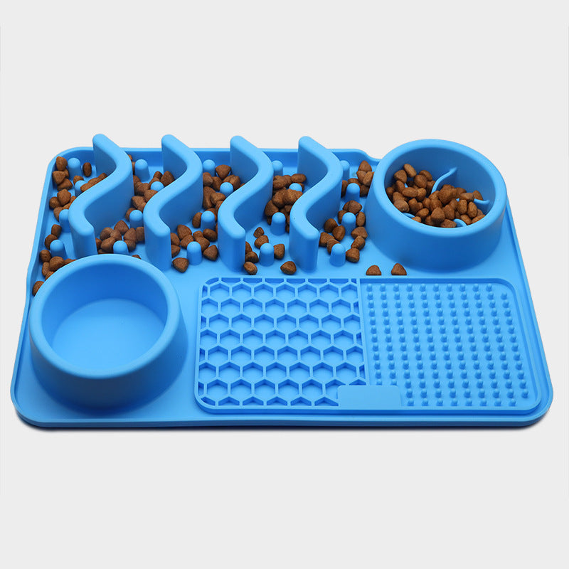 Silicone Licking Mat – Engaging & Multifunctional Dog Food Bowl