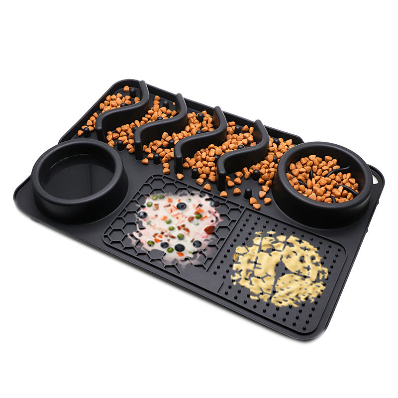 Silicone Licking Mat – Engaging & Multifunctional Dog Food Bowl