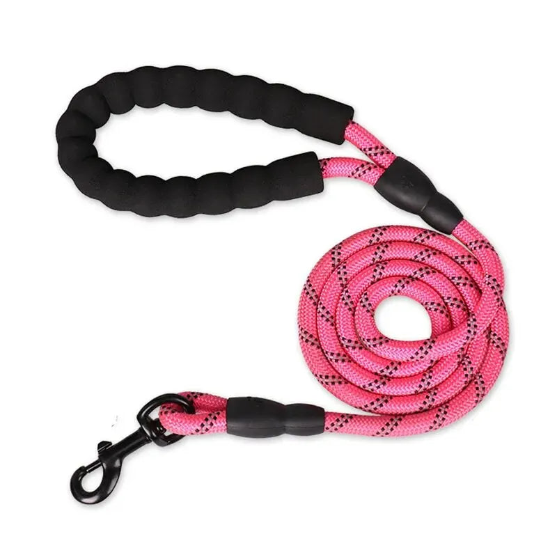 Reflective Heavy-Duty Dog Leash – Padded Handle Comfort