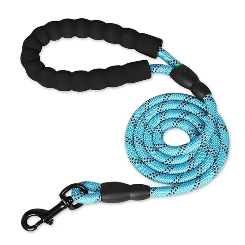 Reflective Heavy-Duty Dog Leash – Padded Handle Comfort