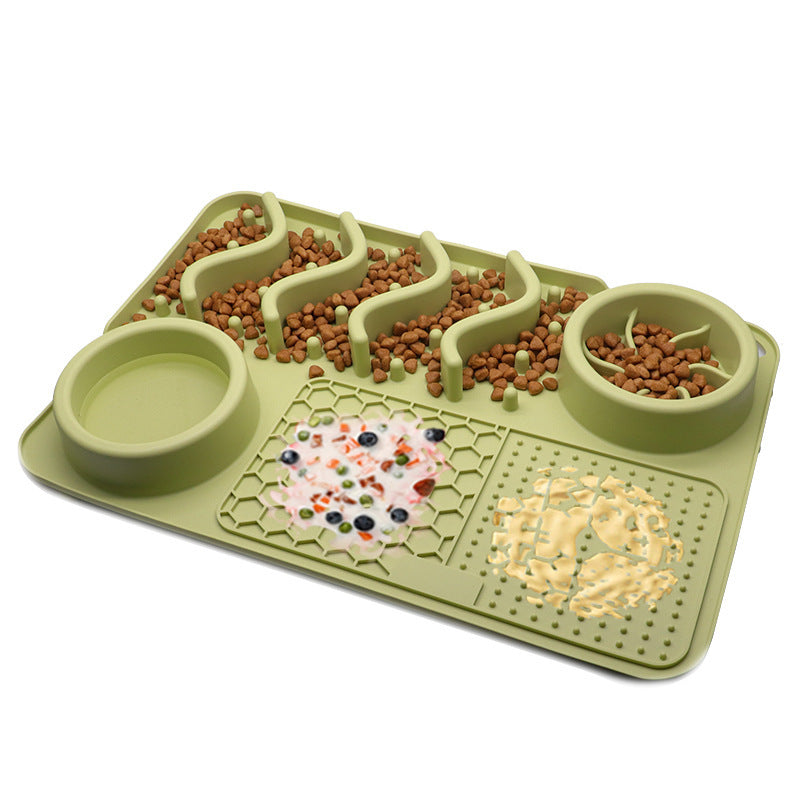 Silicone Licking Mat – Engaging & Multifunctional Dog Food Bowl