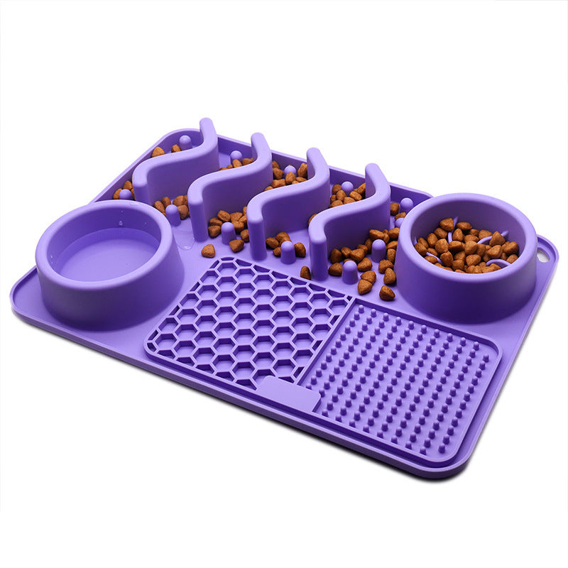 Silicone Licking Mat – Engaging & Multifunctional Dog Food Bowl