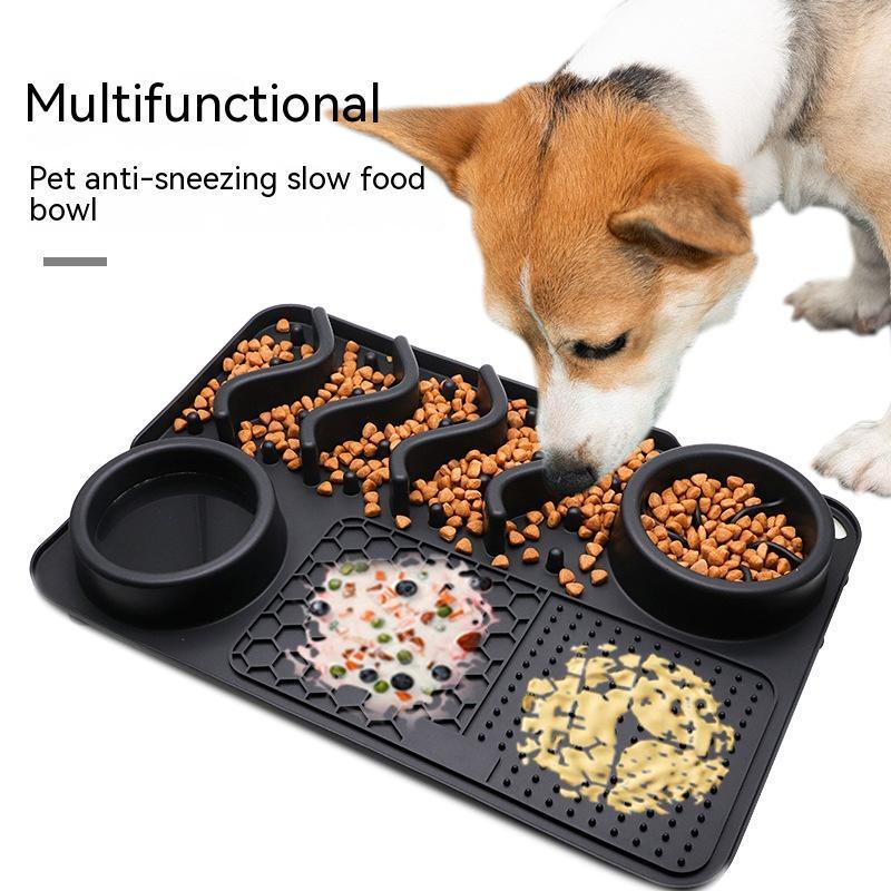 Silicone Licking Mat – Engaging & Multifunctional Dog Food Bowl